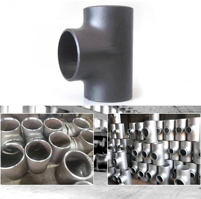 Os encaixes de tubulação de aço mostram a aço carbono o T igual para o fabricante igual do T da Extremidade-soldadura do aço carbono da maquinaria