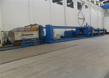 Easy Operation Hot Induction Elbow Machine , Mandrel Pushing Machine CE Assured
