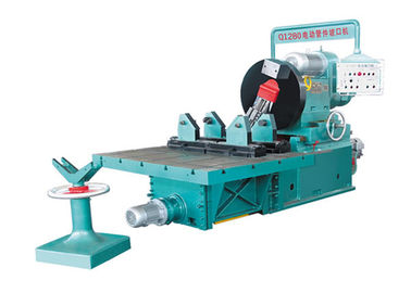 Q121620 Pipe Beveling Equipment , Automatic Beveling Machine 985mm Effective Movement