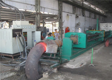 Easy Operation Hot Induction Elbow Machine , Mandrel Pushing Machine CE Assured