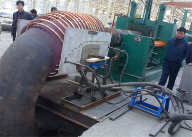 Easy Operation Hot Induction Elbow Machine , Mandrel Pushing Machine CE Assured