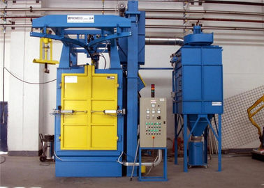 Steel Plate 2.2kw Hanger Type Shot Blasting Machine Automatic Transporting
