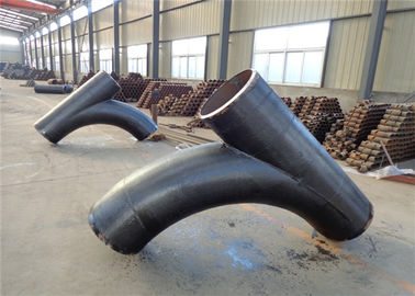 Heating And Pushing Carbon Steel Weld Fittings Reducing Tee ASME B16.9