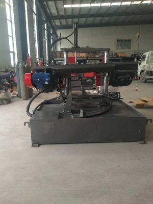 Horizontal Cnc Scissor Style Bandsaw Metal Cutting Machine
