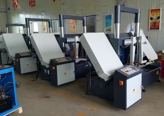 3kw Double Column Cut Alloy Steel Metal Cutting Bandsaw Machine