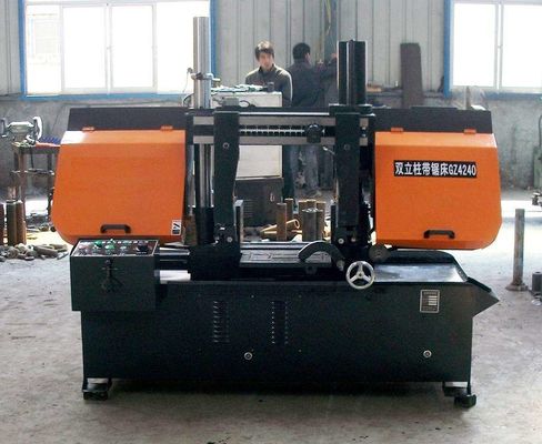 3kw Double Column Cut Alloy Steel Metal Cutting Bandsaw Machine